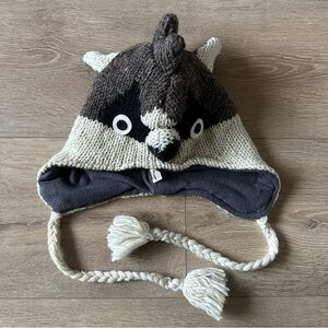 Handmade 100% Wool Knitted Kids Hat Made In Nepal